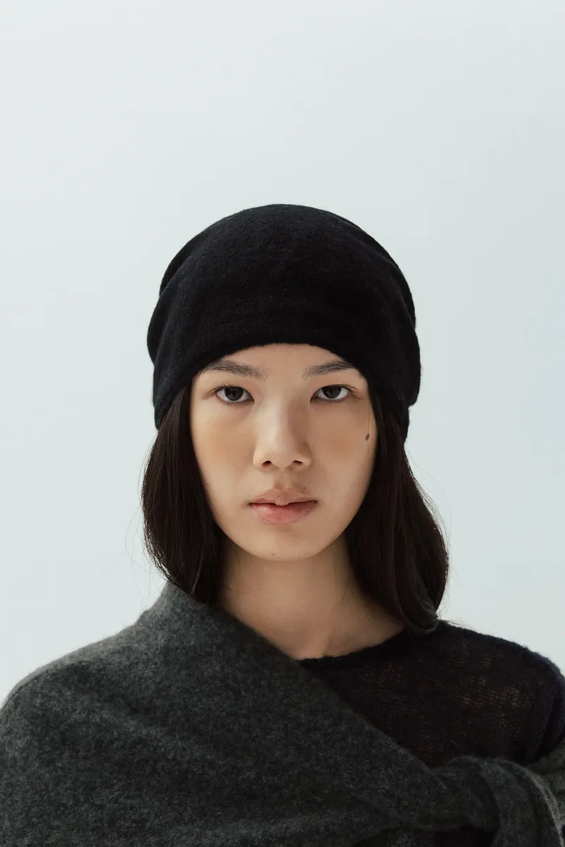 Studio Doe - Cashmere Double-Layer Slouchy Beanie