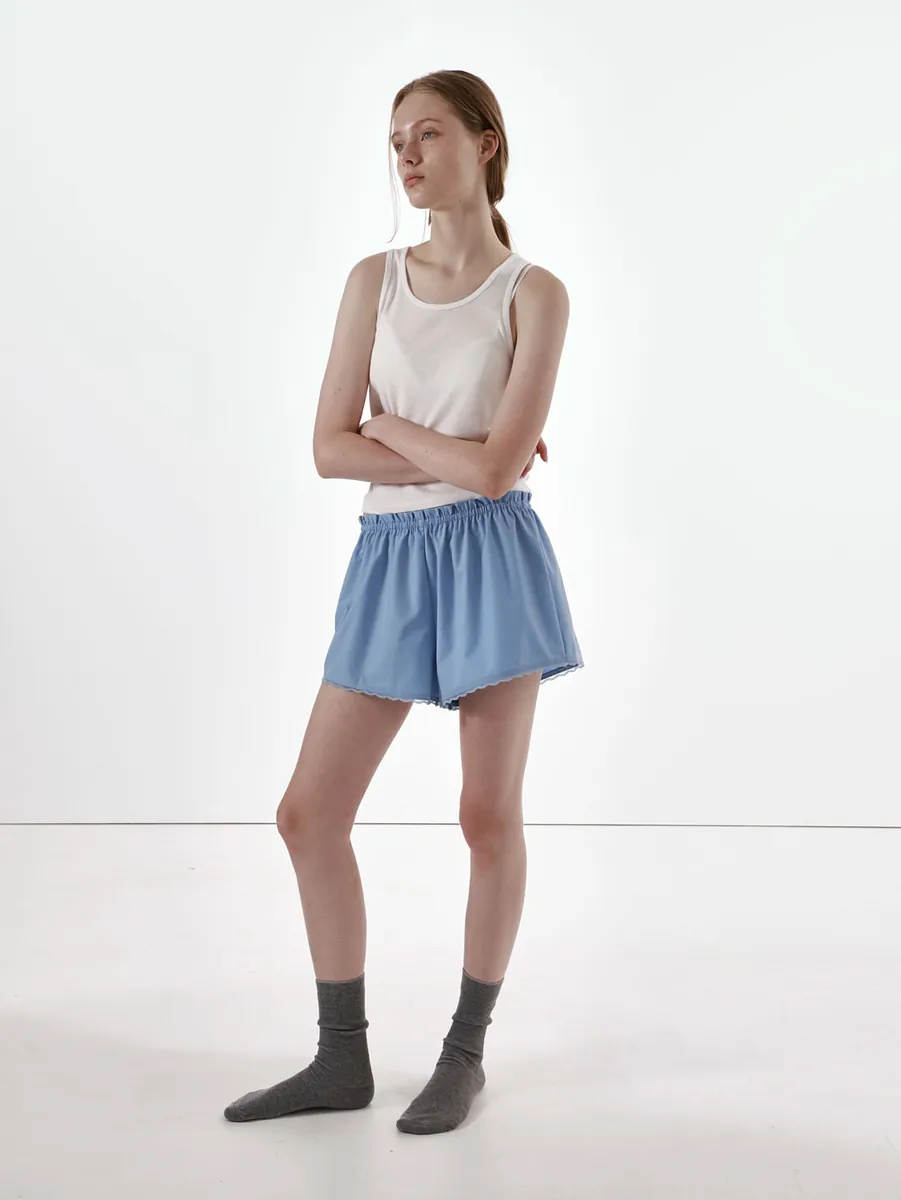 Studio Doe - Lightweight Ruffle A-Line Shorts