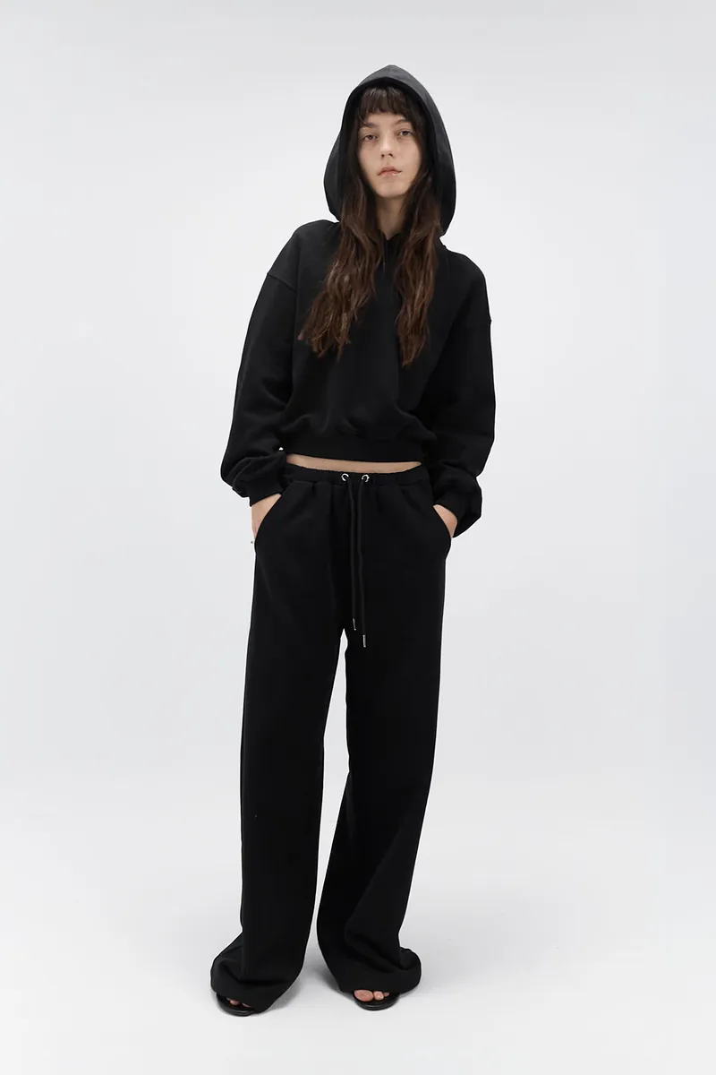 Studio Doe - Fleece Cropped Hoodie