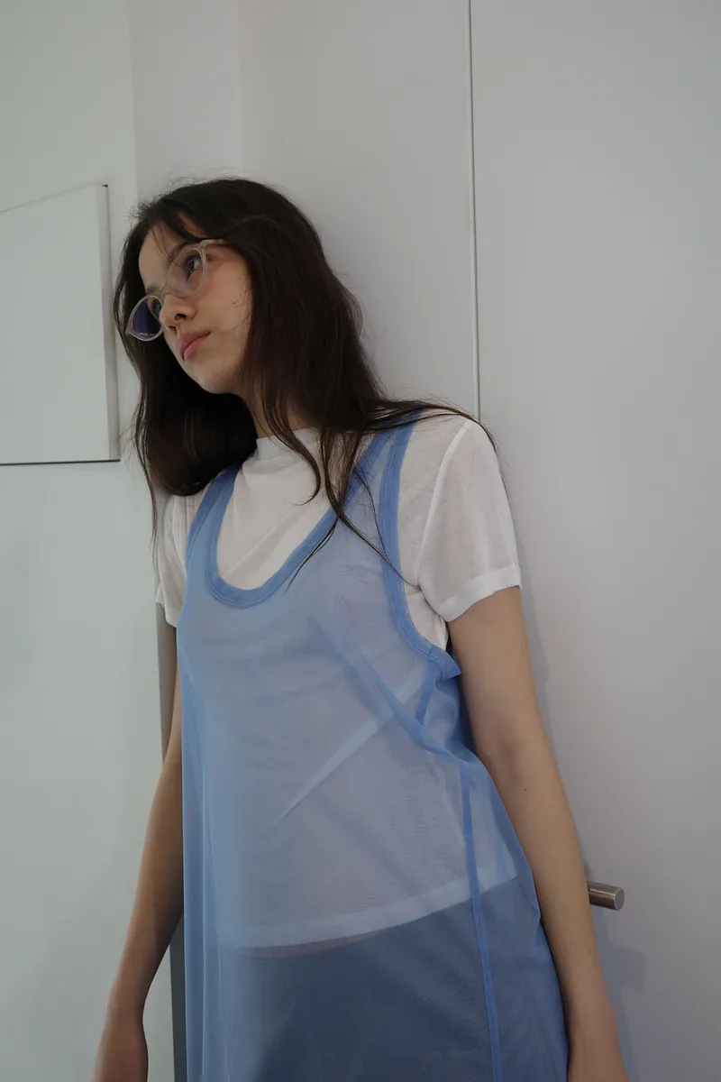 Studio Doe - Sheer Side Slit Long Tank Top