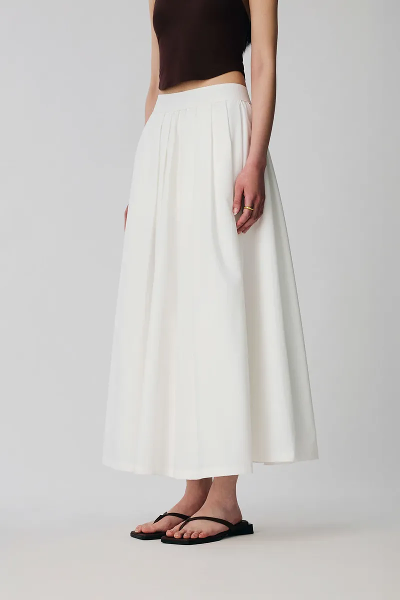 Studio Doe - Doe：Molly Relaxed Gathered Flared Skirt
