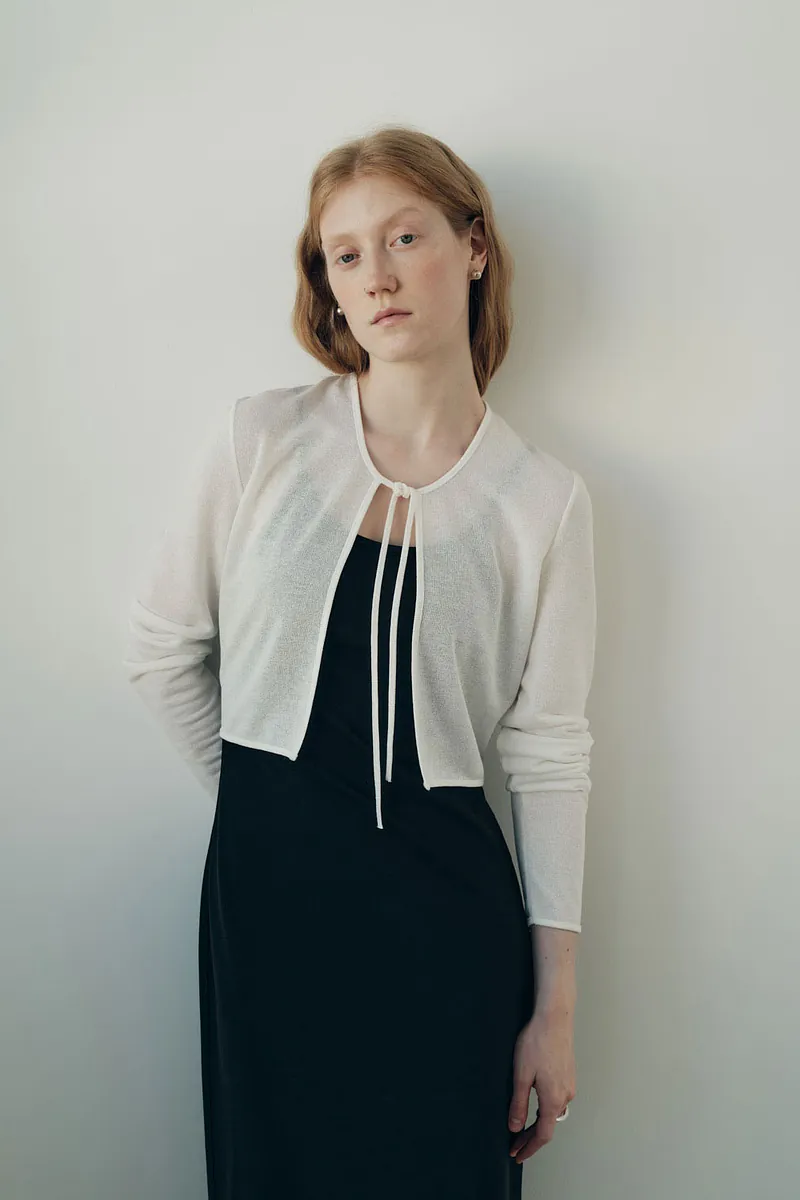 Studio Doe - Cool Gauze Tie Cardigan