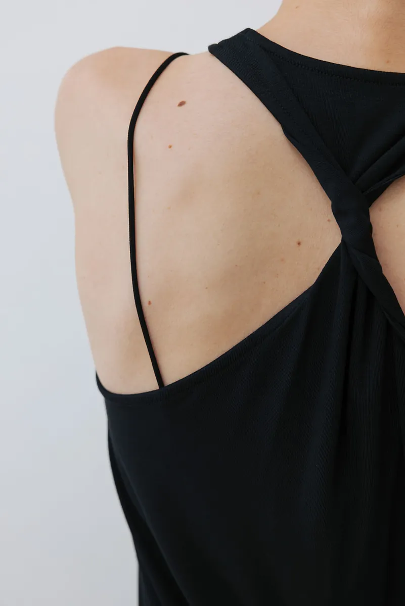 Studio Doe - Twist Back U-Neck Tank Top