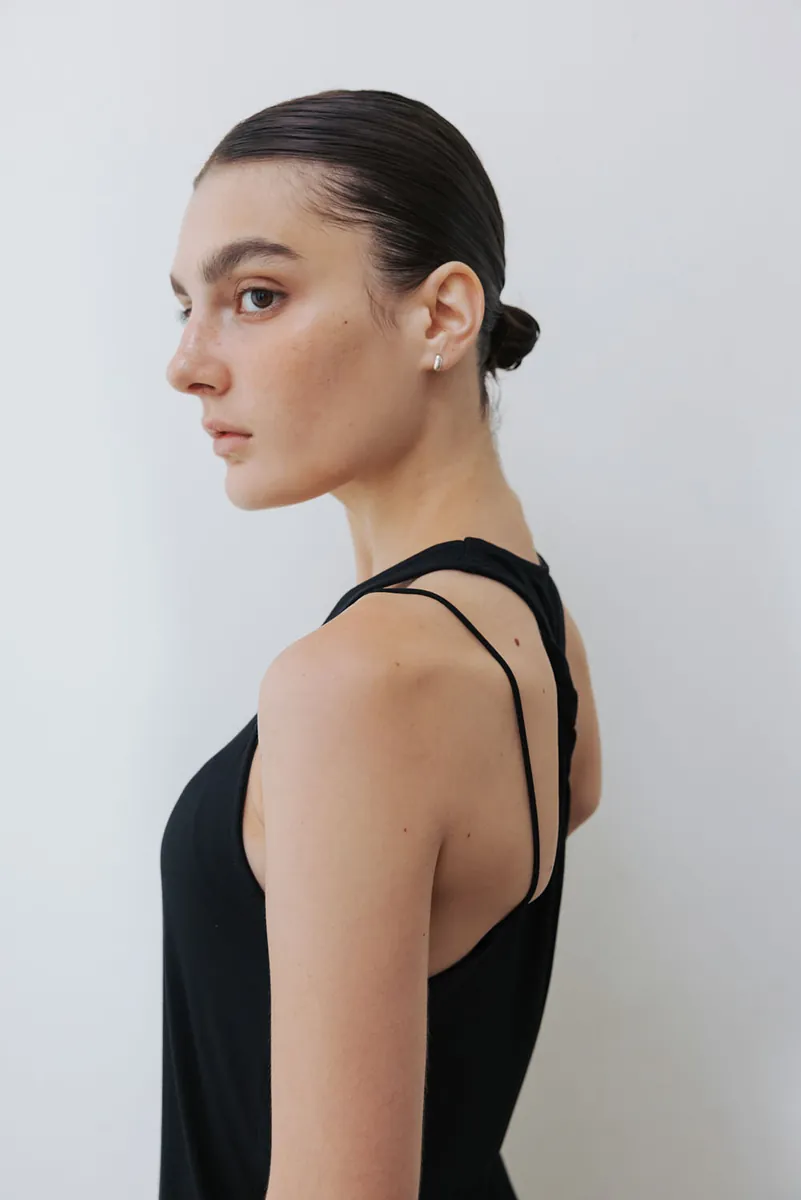 Studio Doe - Twist Back U-Neck Tank Top