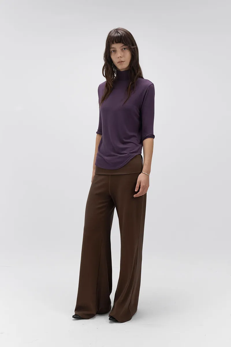 Studio Doe - Mousse Knit High-neck Cutsew
