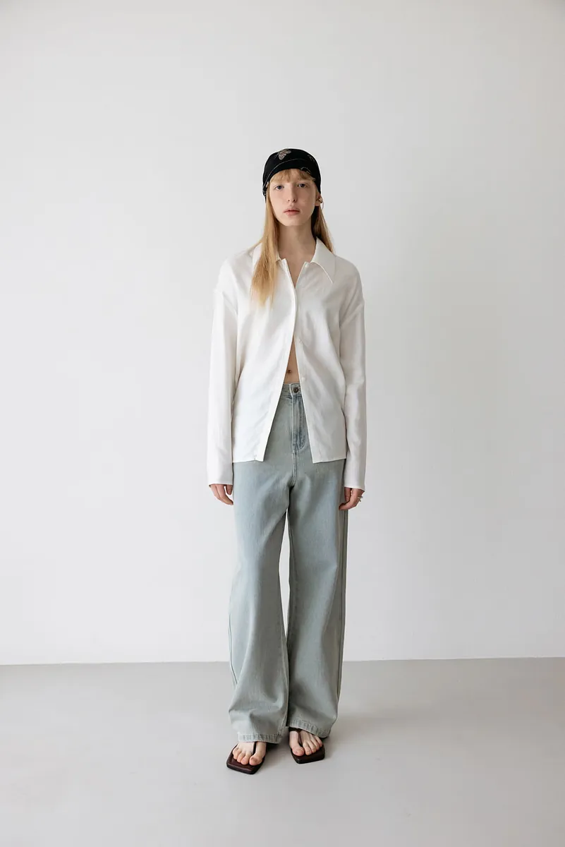 Studio Doe - Washed Low-Crotch Baggy Jeans