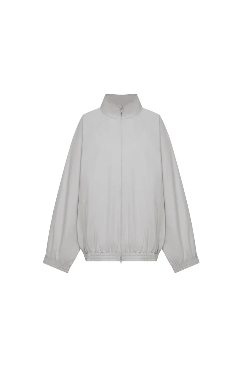 Studio Doe - Raglan Sleeve Stand Collar Oversized Jacket