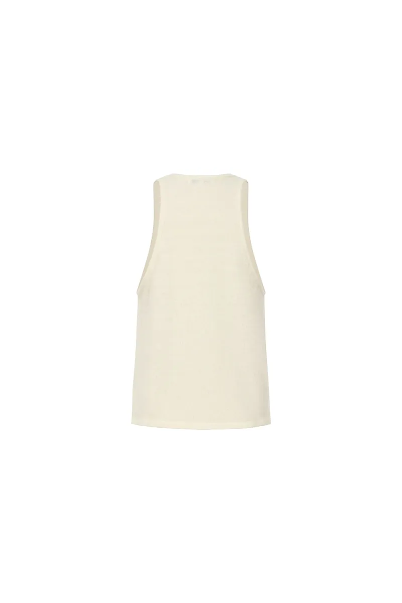 Studio Doe - Cashmere Light Knit Tank Top