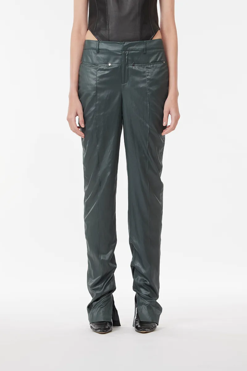 MN - Low Rise Tapered Trousers