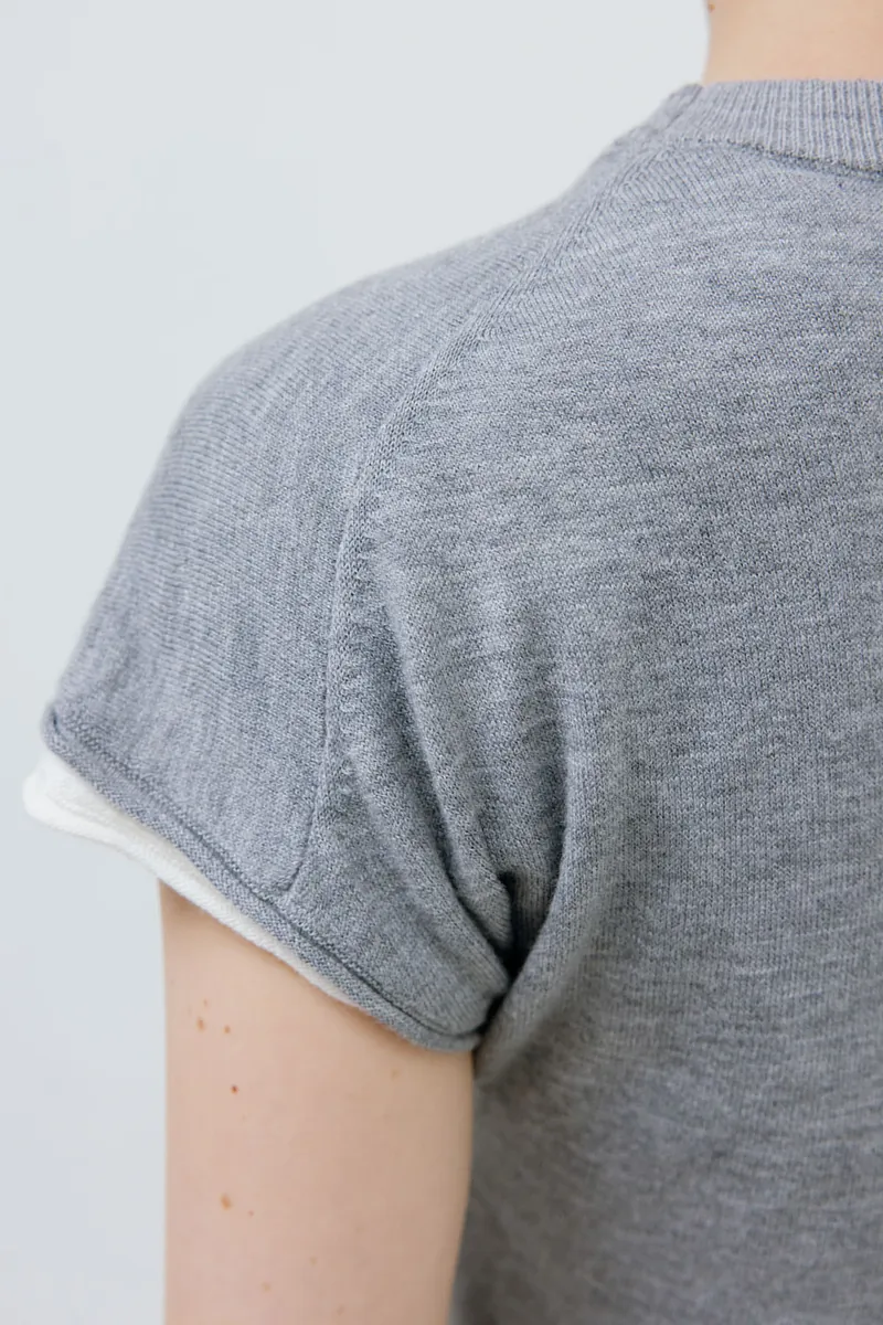 Studio Doe - French Sleeve Knit T-shirt