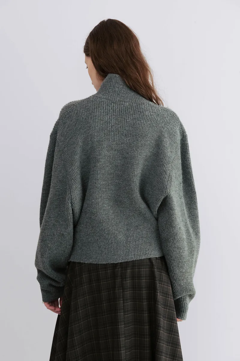Studio Doe - Stand Collar Cardigan