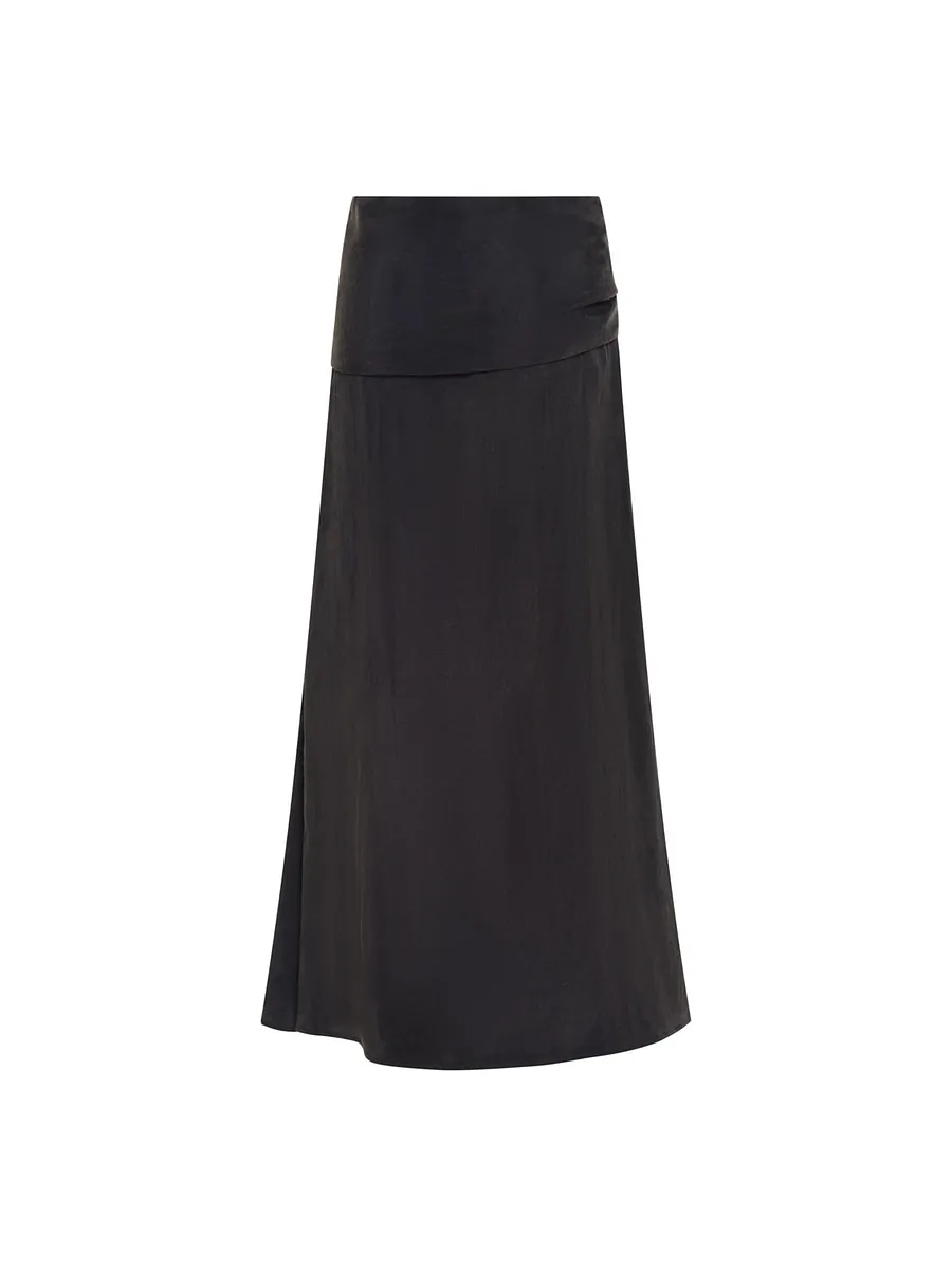 Studio Doe - Peach-Touch Textured Tie Skirt