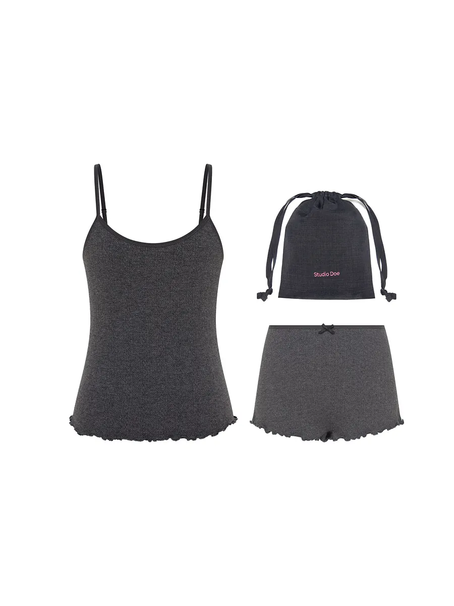 Studio Doe - Jacquard Soft Cotton Loungewear Set