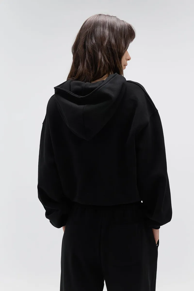 Studio Doe - Fleece Cropped Hoodie