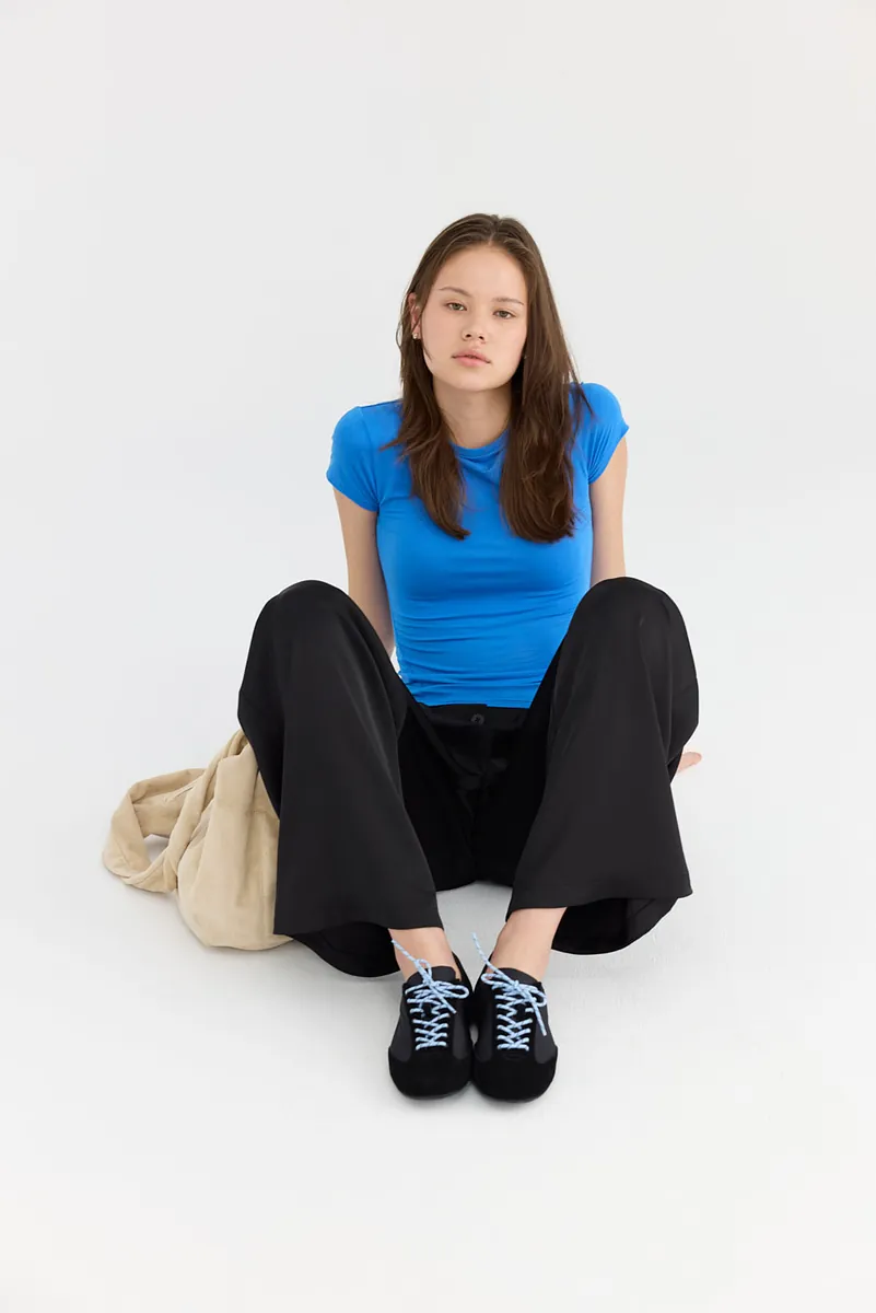 Studio Doe - Slim Trainer Suede Docking Sneakers