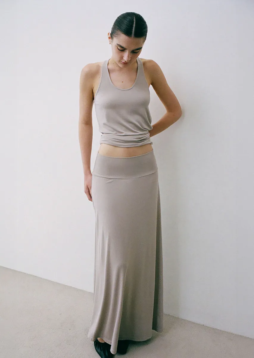 Studio Doe - Wide Waistband Relaxed Flared Skirt