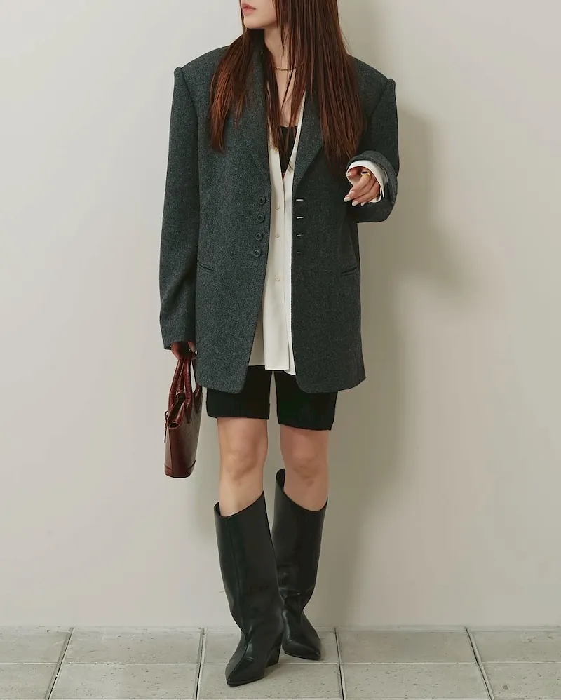 [PRE-ORDER] TODAYFUL - Wool100% Over Jacket
