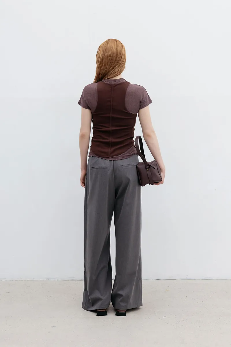 Studio Doe - Three-Tuck Low-Rise Wide Pants 3.0