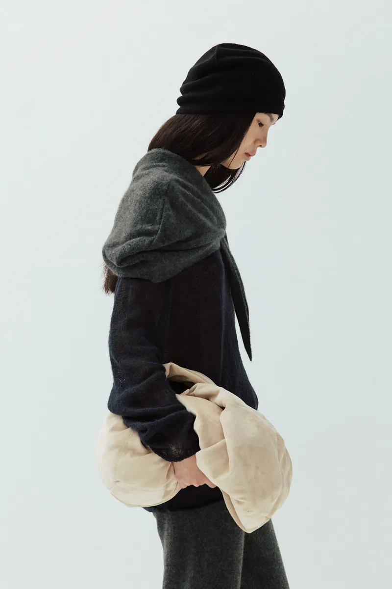 Studio Doe - Cashmere Double-Layer Slouchy Beanie