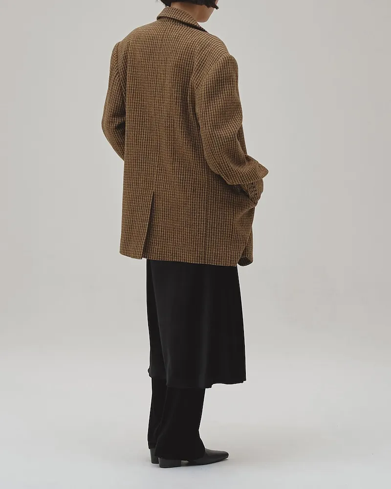 [PRE-ORDER] TODAYFUL - Wool100% Check Jacket