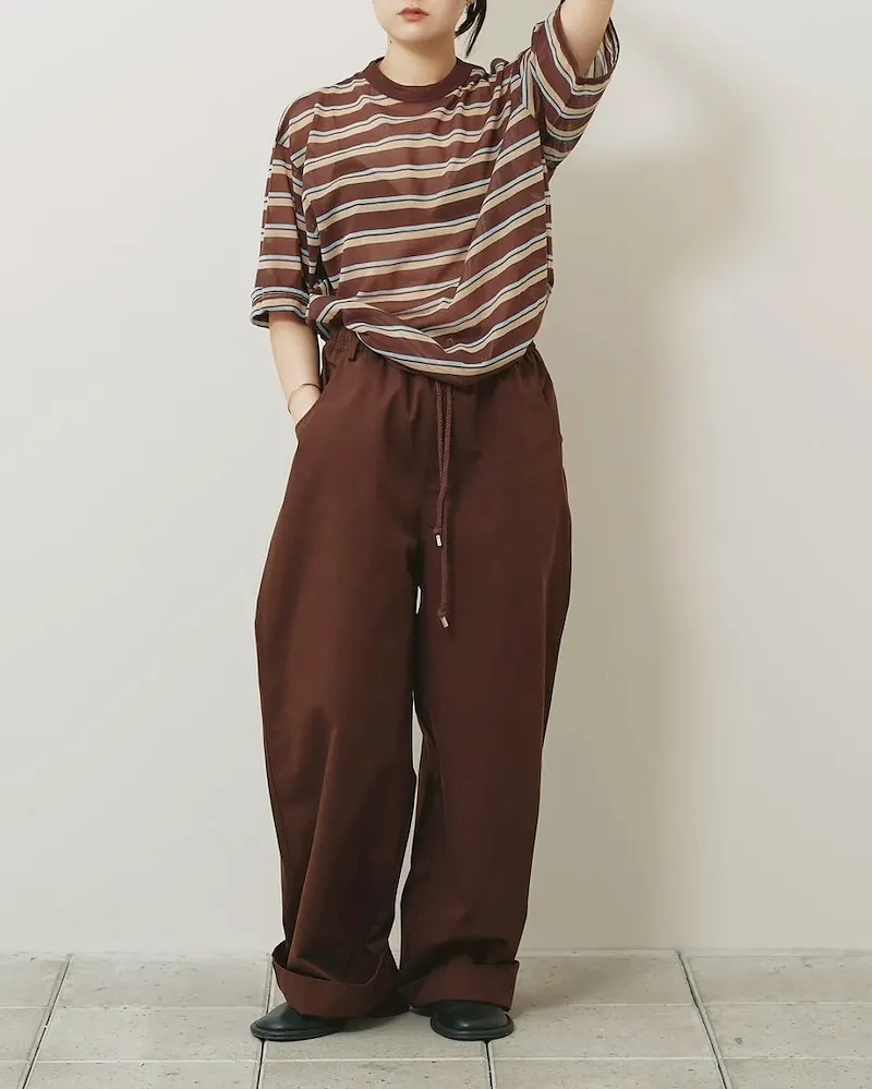 Sheer Border T-shirt