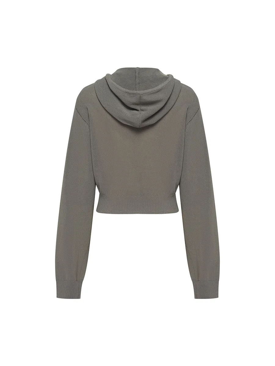 Studio Doe - Cool Gauze Hooded Short Cardigan