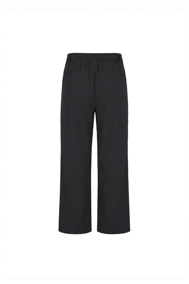 Studio Doe - LazyChic Straight Pants with Belt