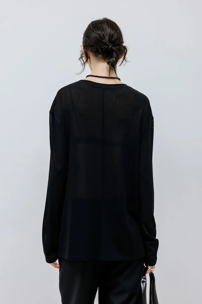 Studio Doe - Air-knit Sheer Tee