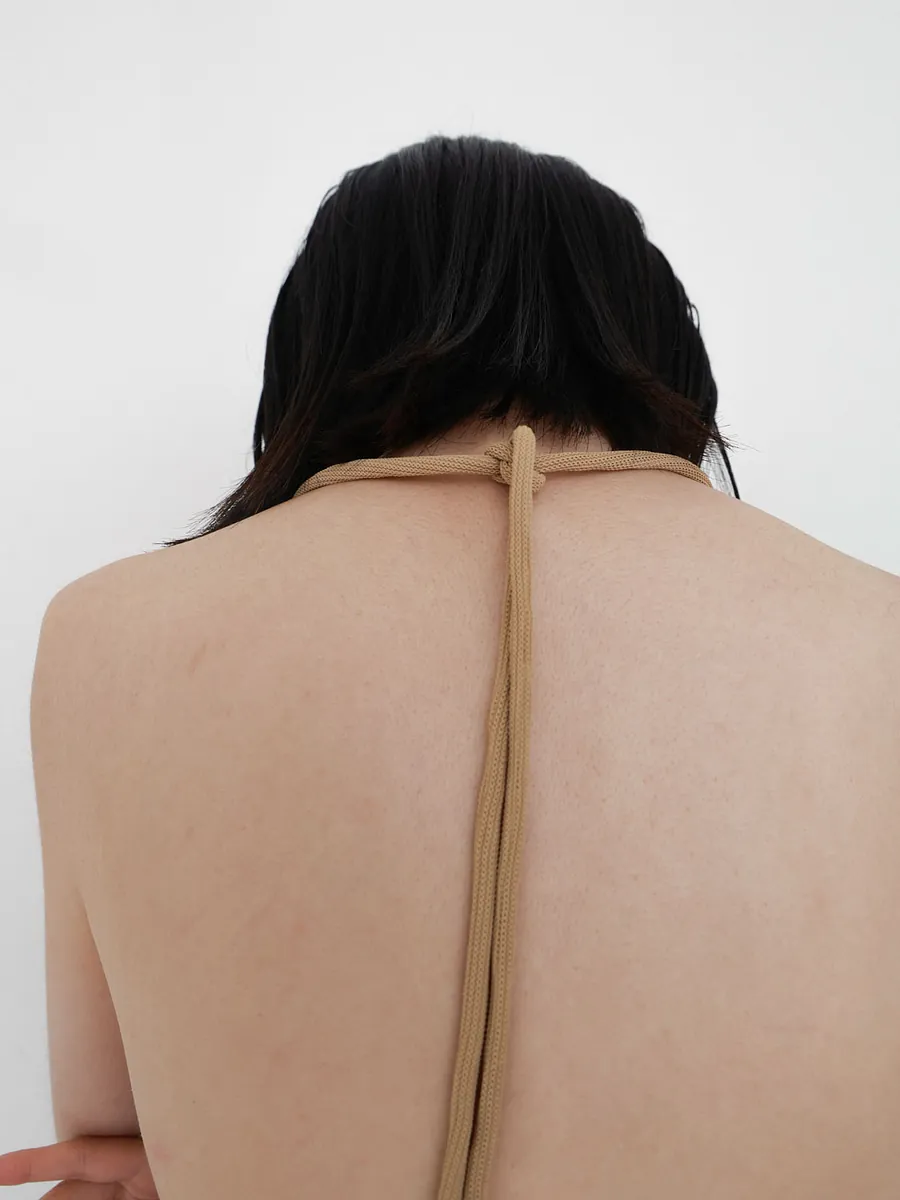Studio Doe - Piped Layering Halter Tank Top