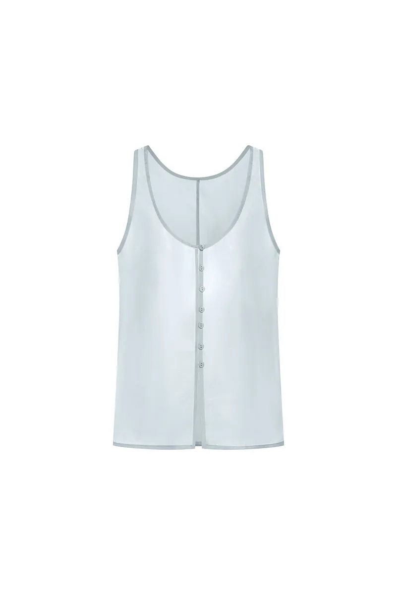 Studio Doe - Sheer Buttoned Vest