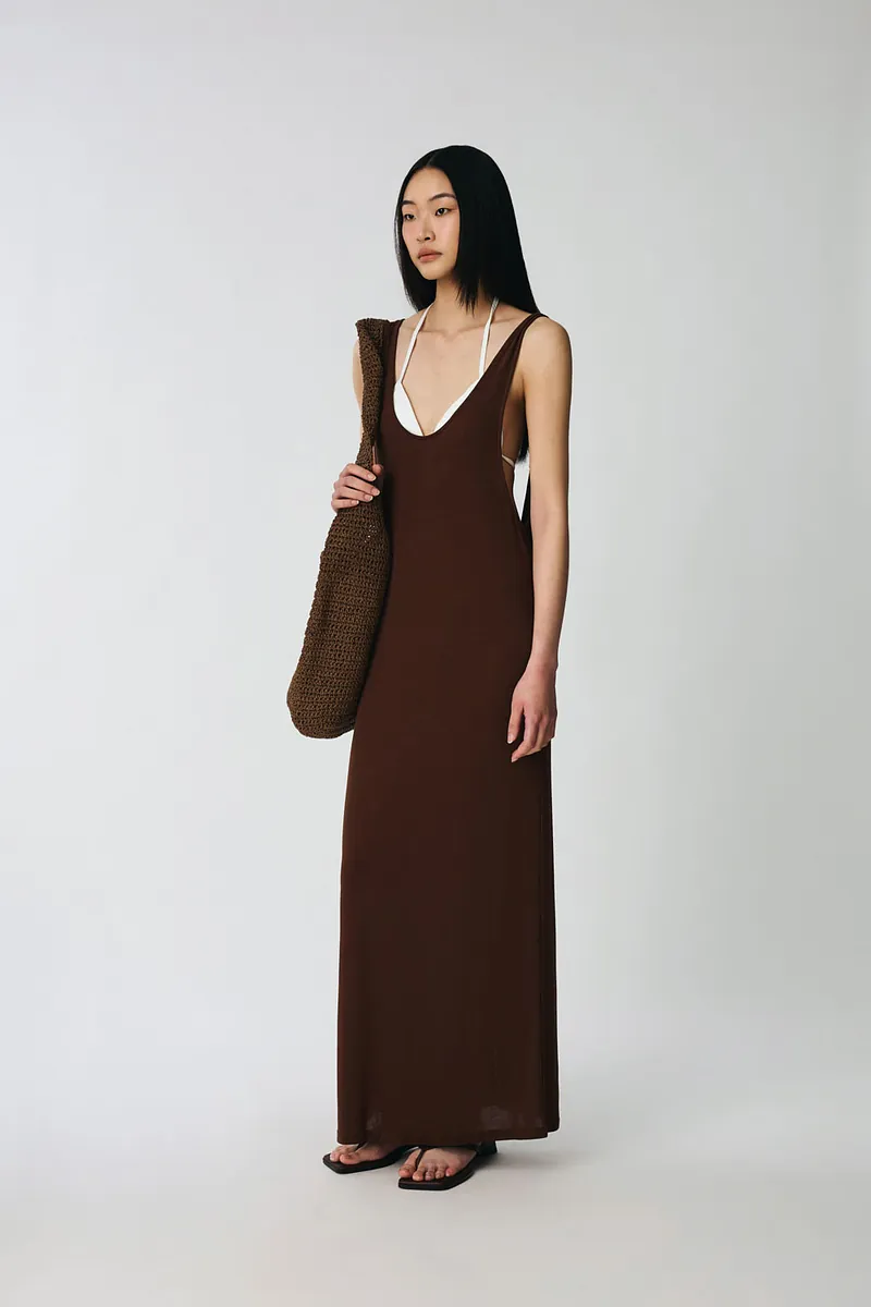 Studio Doe - Doe：Molly Tencel Backless Cover-Up Dress