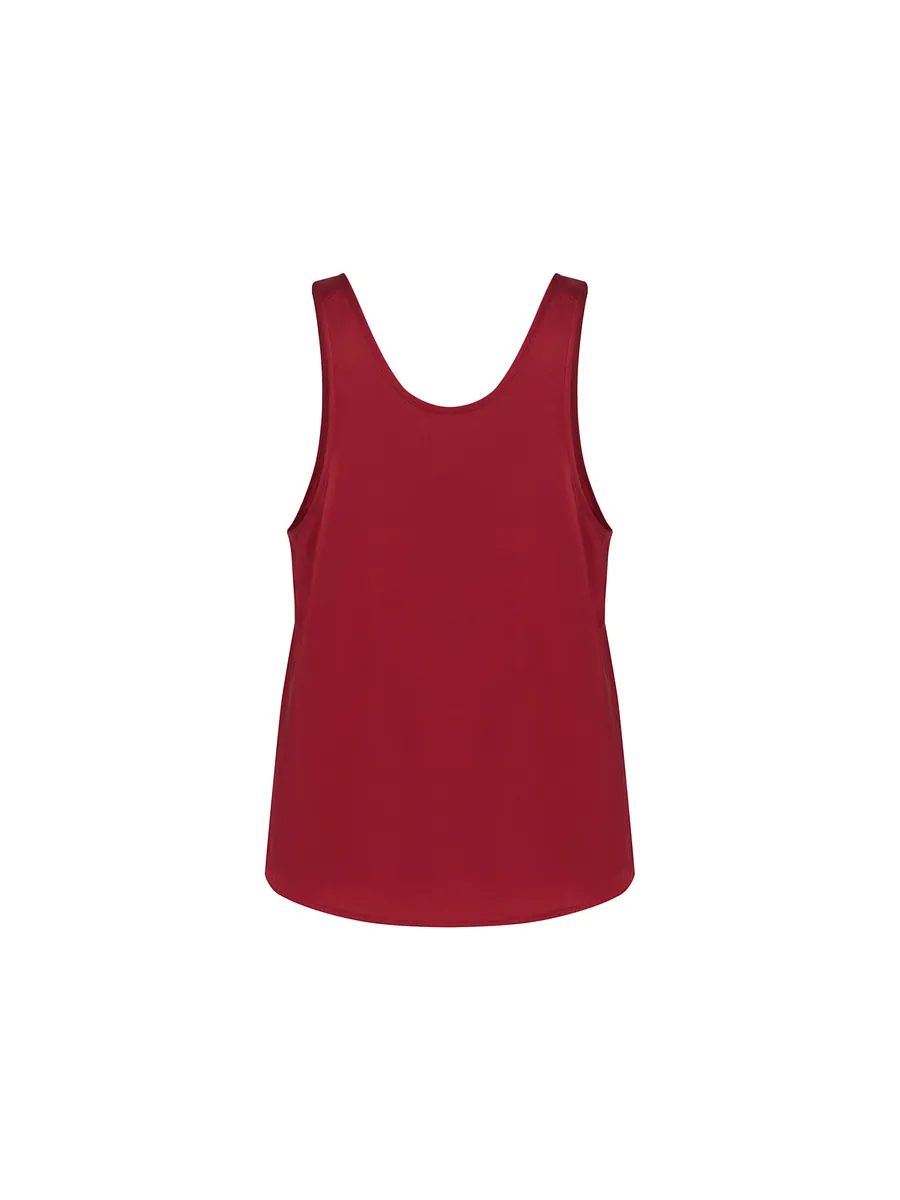Studio Doe - Matte Satin U-Neck Tank Top