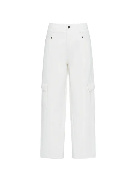 Studio Doe - Twill Patch Pocket Straight Pants