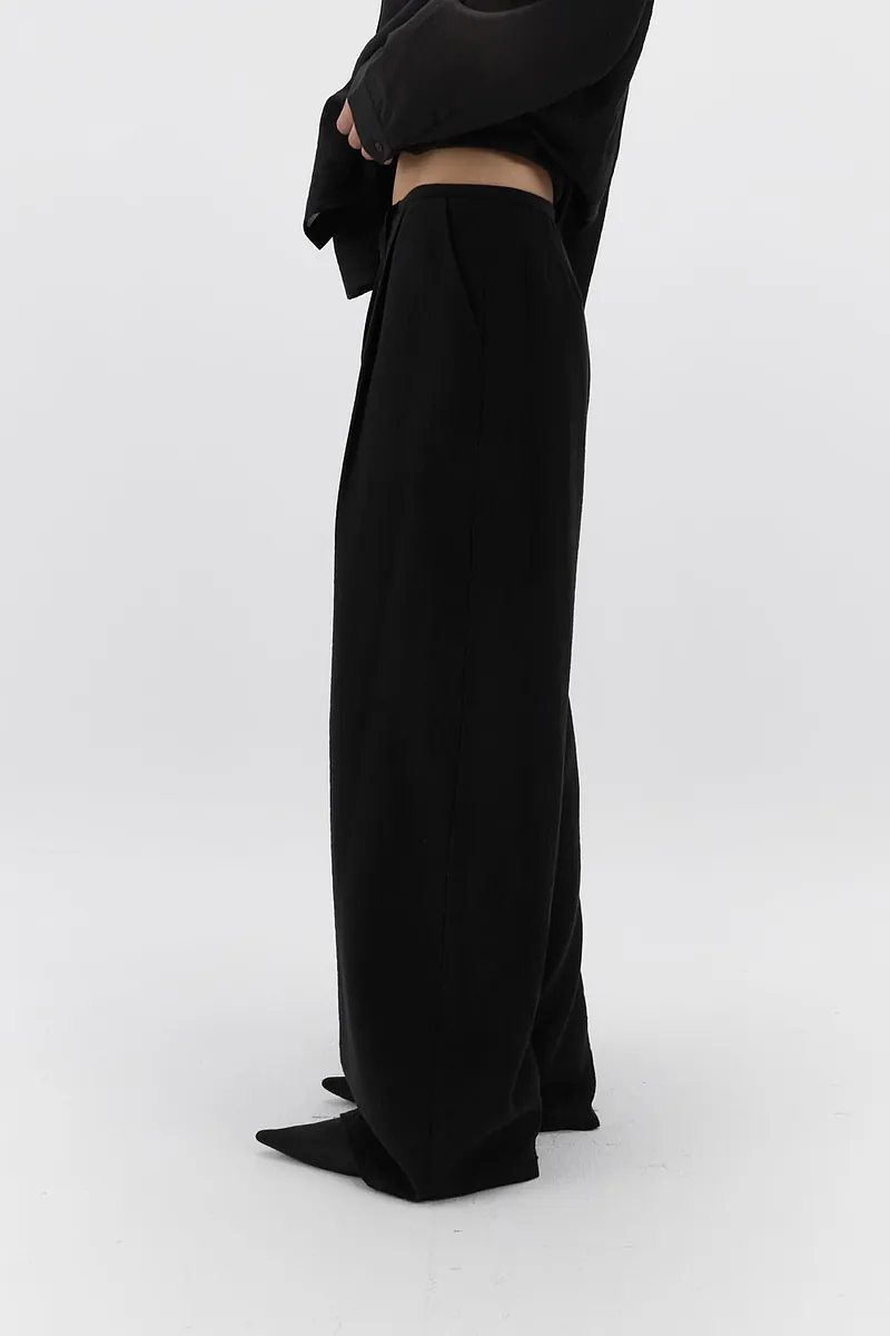 Studio Doe - Textured Drawstring Trousers
