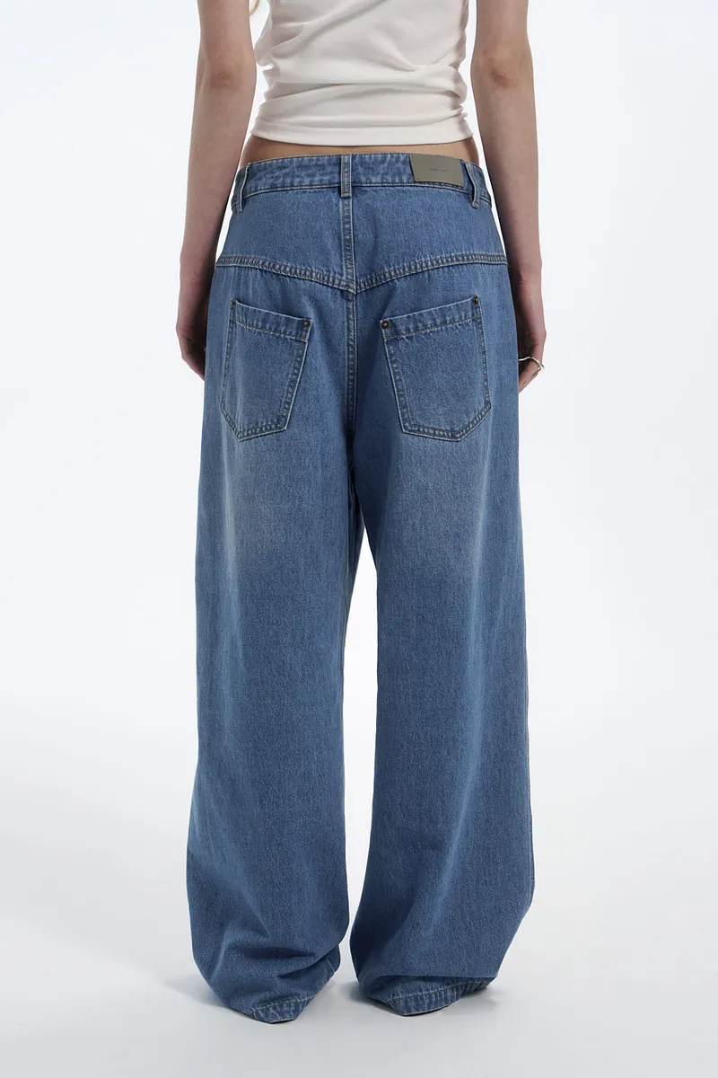 Studio Doe - Low Pocket Washed Denim Pants