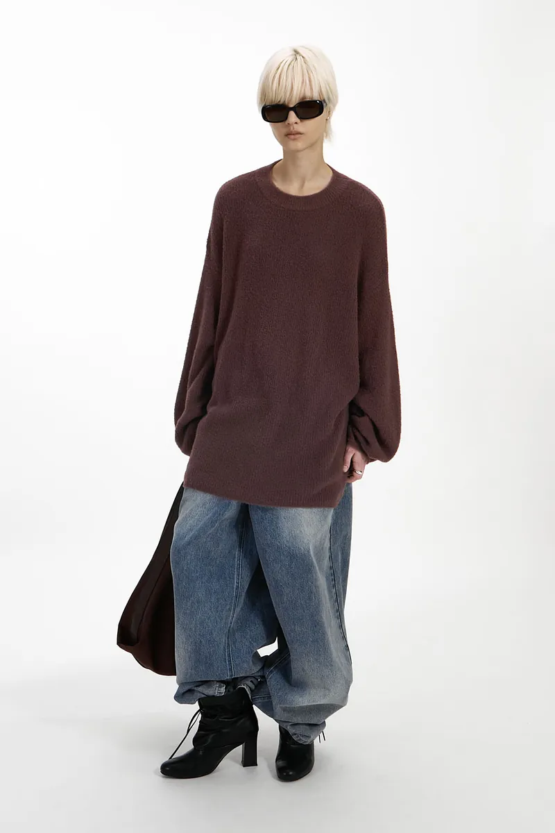 Studio Doe - Curved Sleeve Oversized Sweater