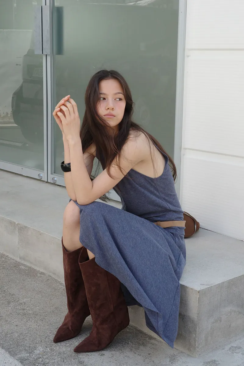 Studio Doe - Ultra Stretch Asymmetric Wave Skirt