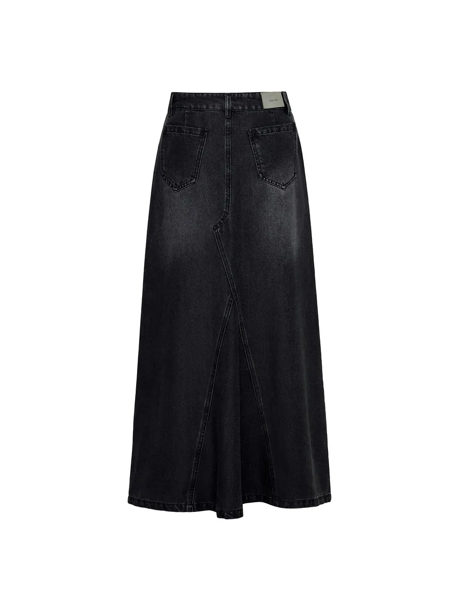 Studio Doe - Soft Habit Tencel Denim Panel A-Line Skirt
