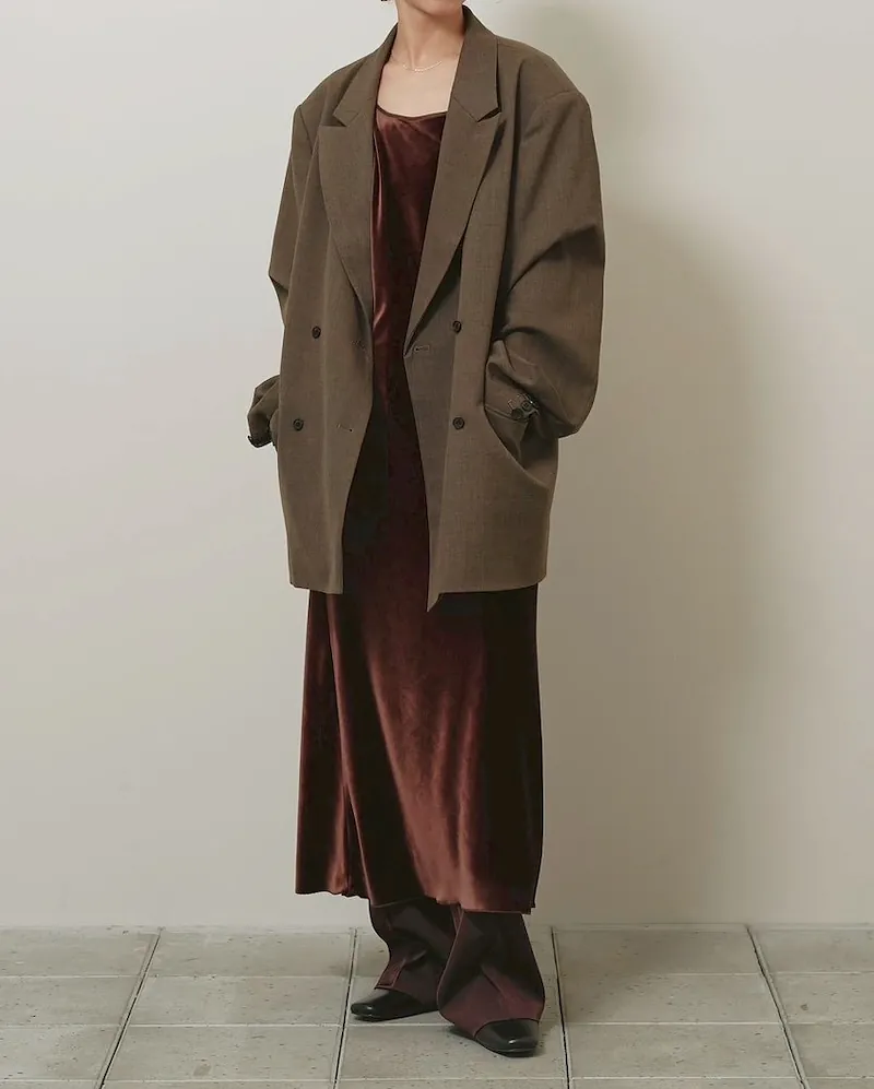 TODAYFUL - Velour Pencil Dress