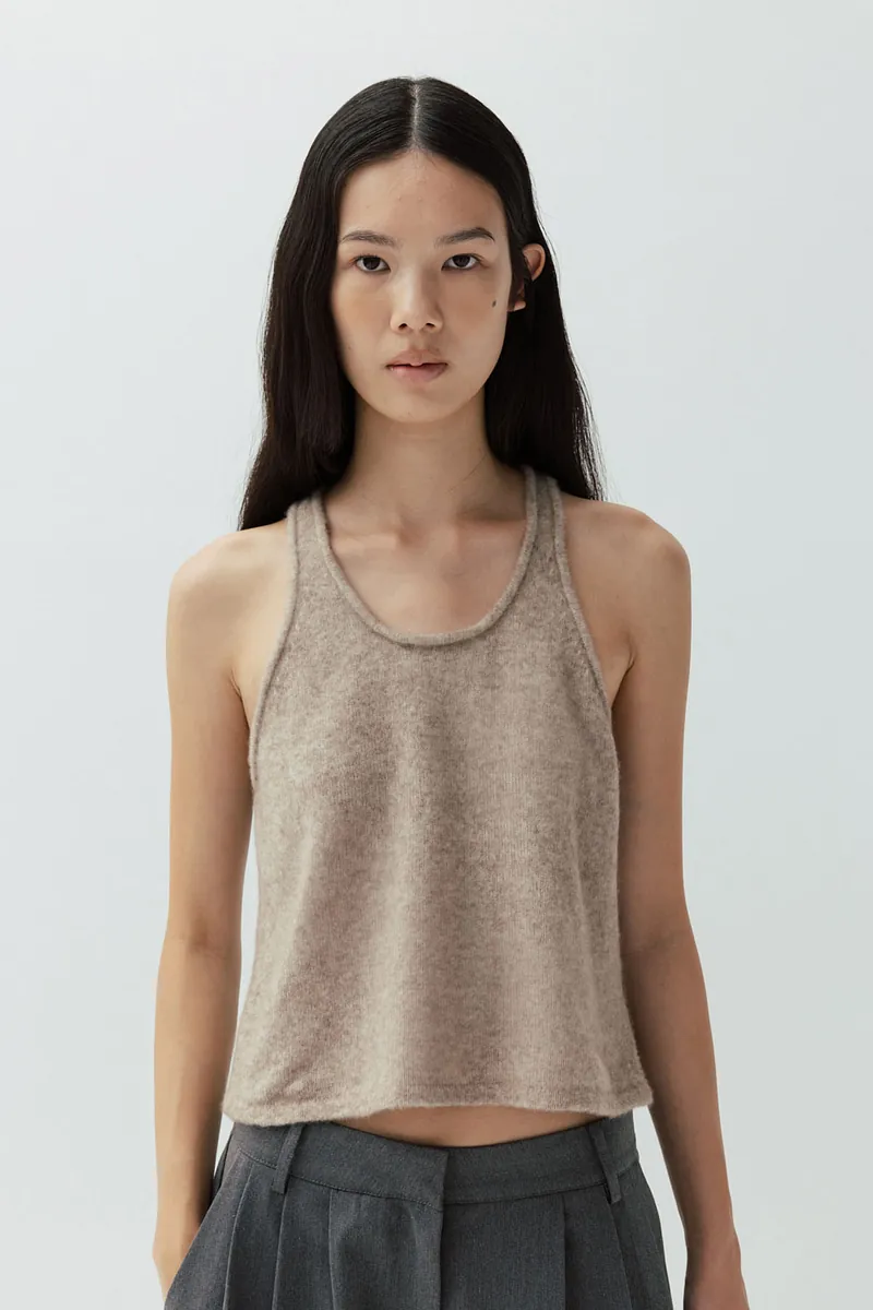 Studio Doe - Cashmere Light Knit Tank Top