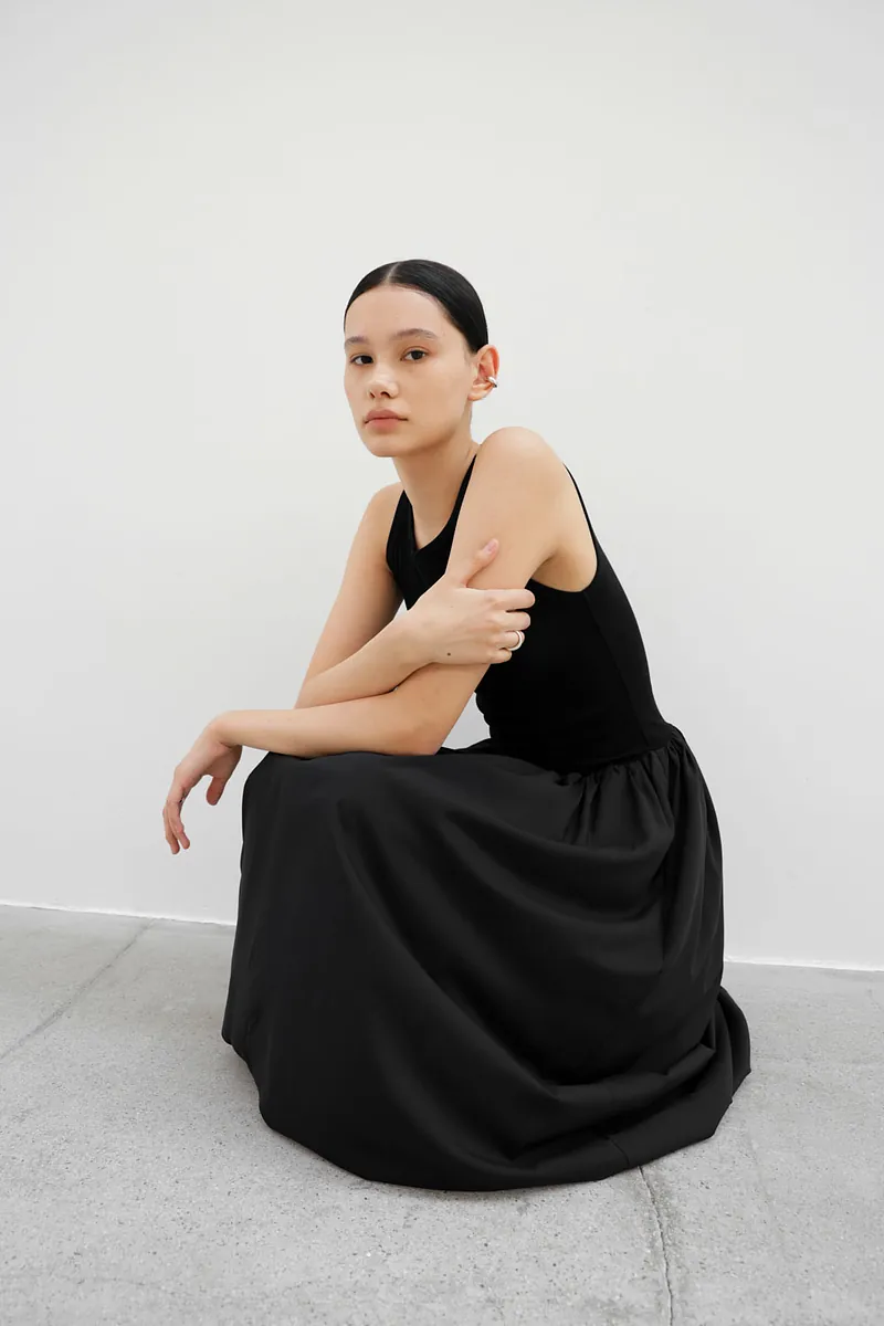 Studio Doe - Low Waist Twisted Panel Dress