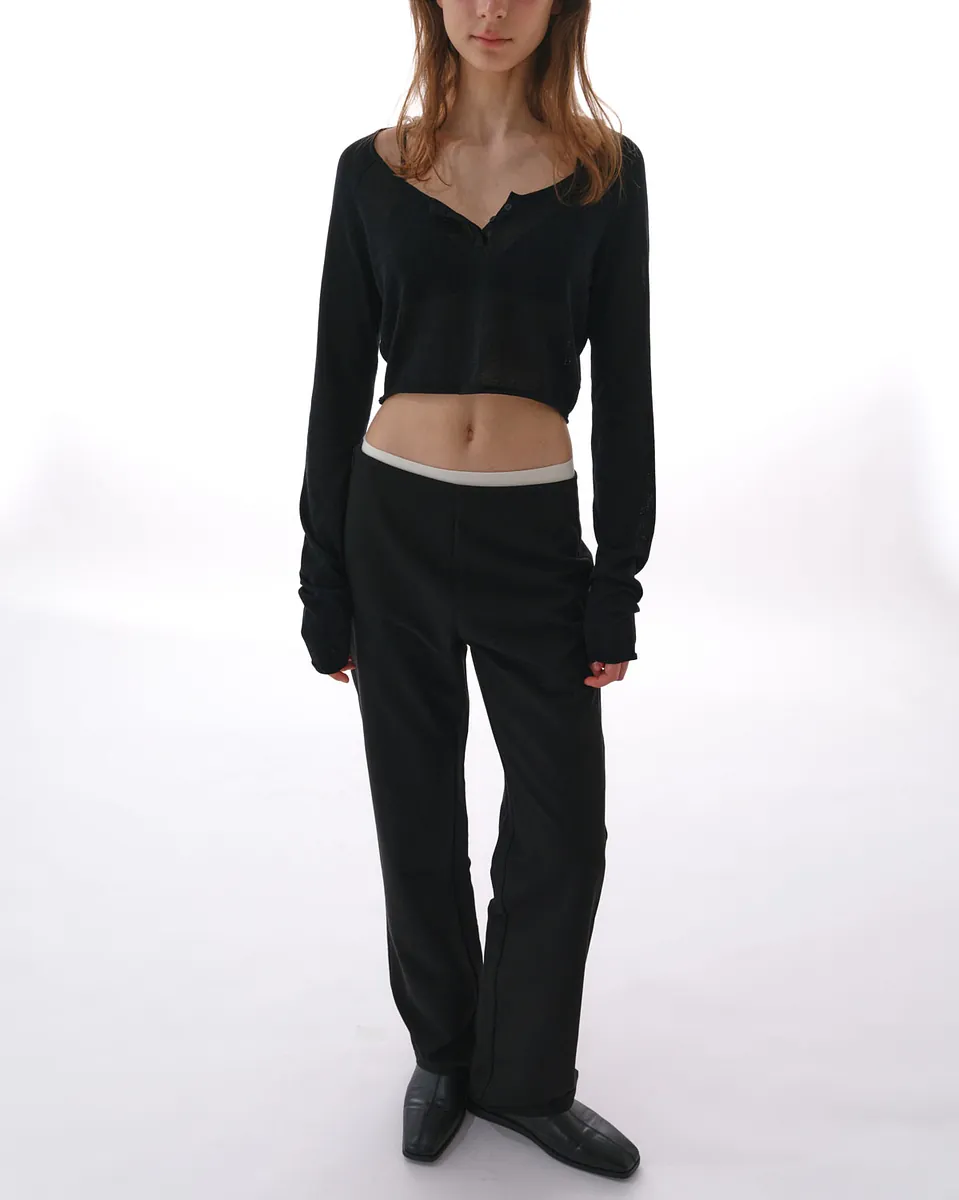 Studio Doe - Wrinkle-Resistant Back Ribbon Bunny Pants