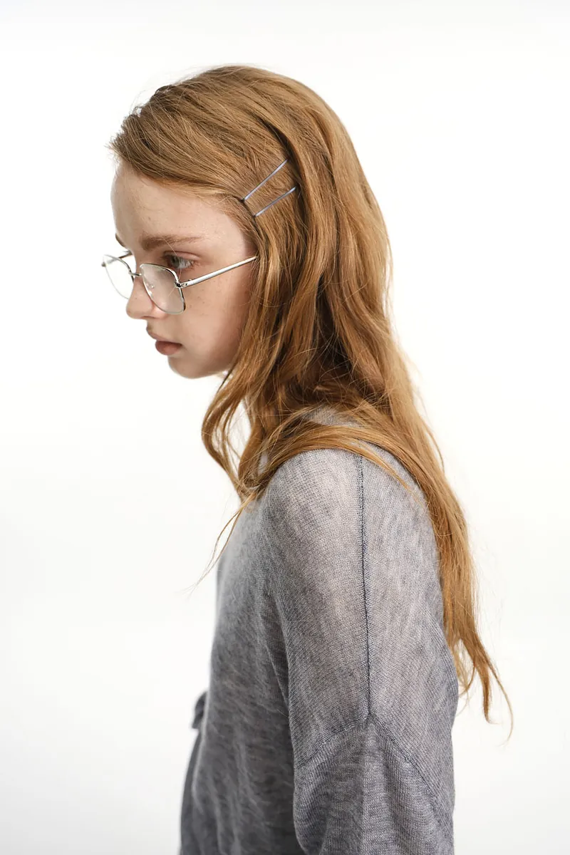 Studio Doe - Fine Wool Sheer Waist-Defined Sweater