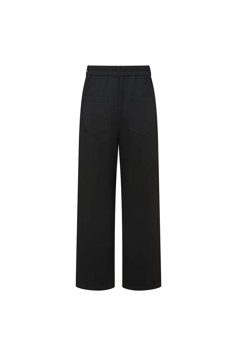 Studio Doe - Gender Free Wool-like Tuck Trousers