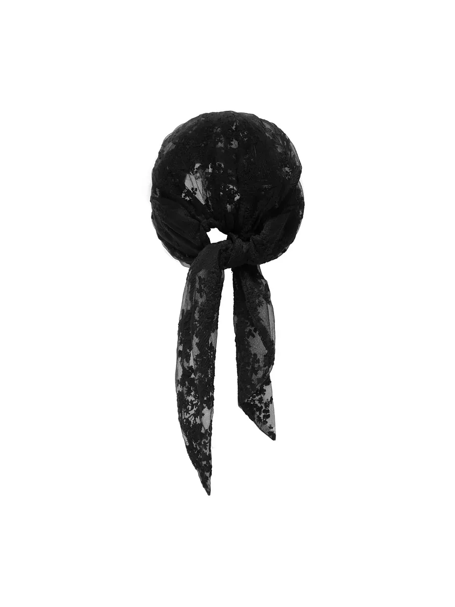 Studio Doe - Lace Embroidered Turban Hat