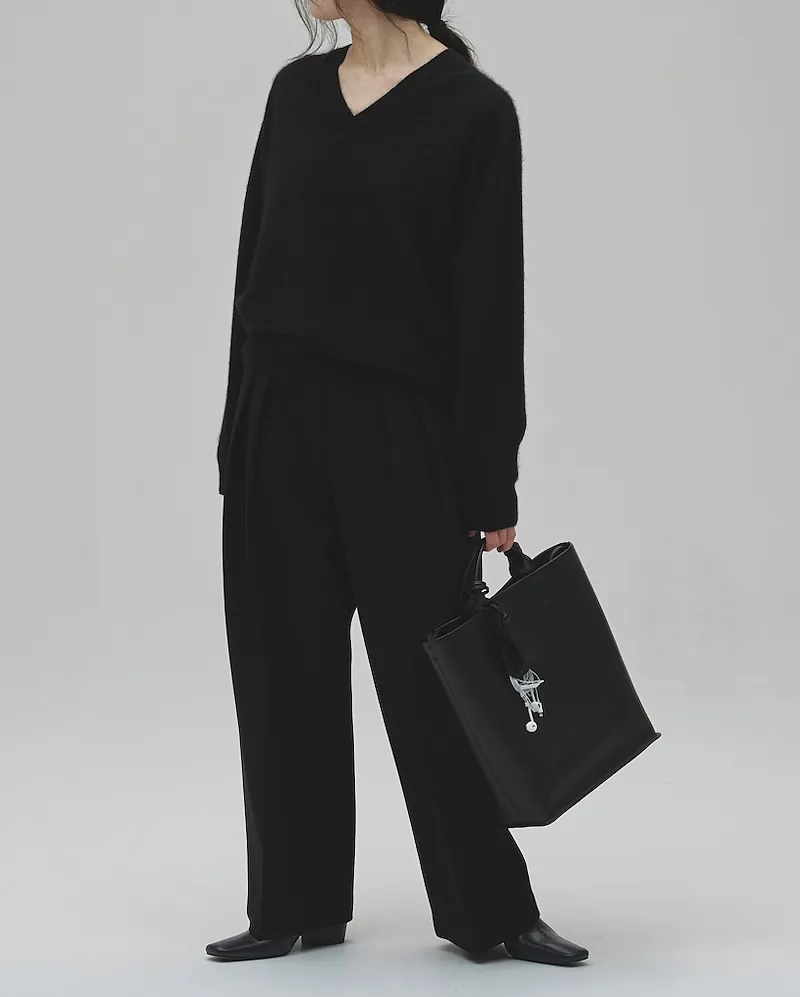 [PRE-ORDER] TODAYFUL - Woolcashmere Vneck Knit