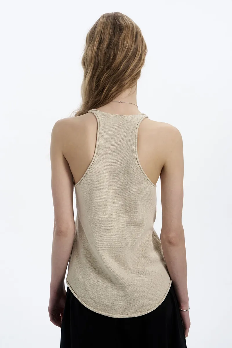 Studio Doe - Rolled Edge Knitted Tank Top