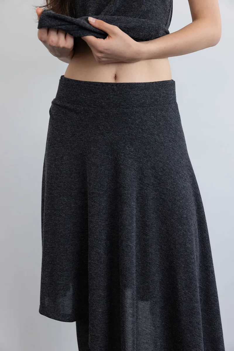 Studio Doe - Ultra Stretch Asymmetric Wave Skirt