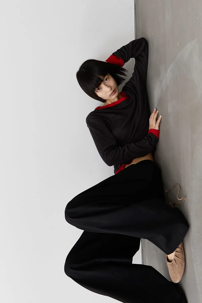 Studio Doe - Premium Tencel Wide Neck Knit Top