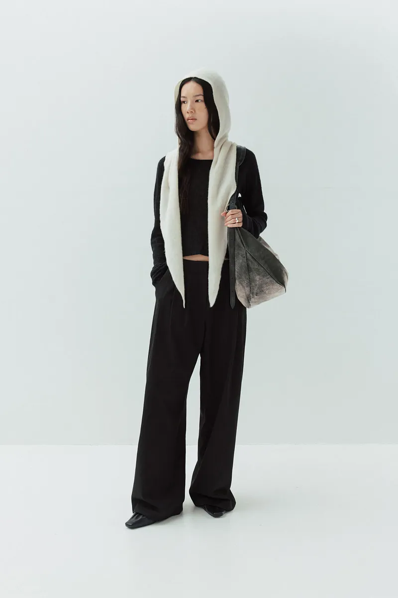 Studio Doe - Fine Wool Blend Wide Neck Sweater